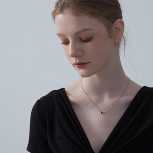 Custom Birthstone Charm Layering Necklace