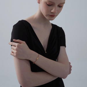 Gold Fish Braided Rope Bracelet