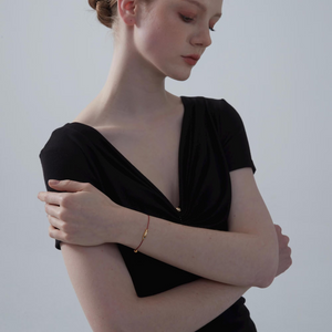 Gold Fish Braided Rope Bracelet