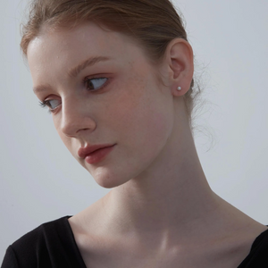 Tiny Small Pearl Cartilage Stud Earrings