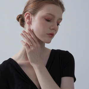 Moon Star Anxiety Fidget Spinner Ring