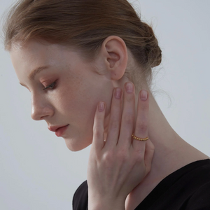 Anneau anti-anxiété à perles