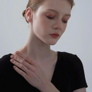 Anneau anti-anxiété à perles