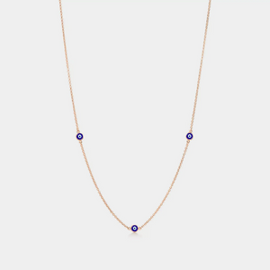 Turkish Evil Eye Nazar Charm Necklace