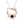 Moissanite Cat Heart Pendant Necklace