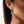 Moissanite Pear CZ Clover Drop Hoop Earrings