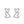 Dainty Pave CZ Dual Open Heart Stud Earrings