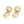 Geometric Bezel Moissanite Drop Stud Earrings