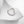 Half Pearl Coiled Silver Stretch Stackable Ring