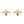 Dainty Honeybee Pave CZ Insect Stud Earrings