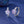 Dainty Purple Star Opal Huggie Hoop Earrings
