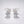 Celestial Star Round Moissanite Stud Earrings
