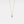 Aquamarine Oval CZ Star Pendant Necklace