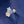 Celestial Star Opal Blue Crystal Stud Earrings