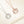 Celestial Saturn Star Pave CZ Charm Necklace