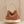 Woven Leather Suede Hobo Shoulder Handbag