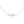 Dainty Pave Sideways Cross Charm Necklace