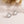 Geometric Twisted Frame Pearl Stud Earrings