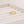 Gold Brushed Wavy Twist Half Pave Band Ring