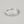 Sparkling Heart CZ Crossover Pave Band Ring