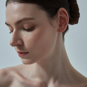 Balloon Dog Screw Back Stud Earrings