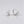 Dainty Pear Cut Crystal Huggie Hoop Earrings