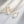 Dainty Crushed Silver Bead Pearl Drop Earrings