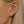 Halloween Witch Hat Heart Bow Stud Earrings