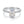 Pear Labradorite Half Pave Accent Band Ring