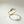 Two-Tone Double Shape CZ Wave Band Ring