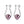 Dainty Crushed Silver Bead Pearl Drop Earrings