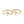 Double Shape Crystal Curved Wave Band Ring