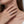 Round Moissanite Wave Crown Pave Band Ring