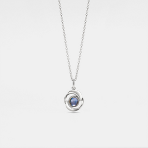 Rose Flower Photo Projection Necklace