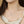 Sparkling Teardrop Opal Leaf Charm Necklace