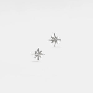 Winzige kleine Stern Ohrstecker