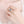 Dainty Moissanite Flower Engagement Band Ring