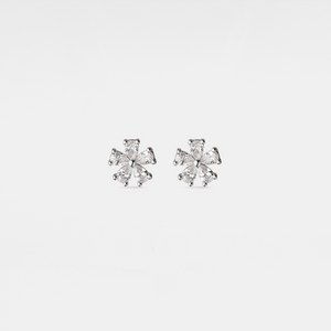 Dainty Tiny Small Flower Stud Earrings