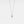 Aquamarine Oval CZ Star Pendant Necklace