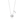Halskette mit Opal-Anhänger in Form von Sonne und Mond