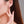 Dainty Star Scissors Motif Pave Stud Earrings