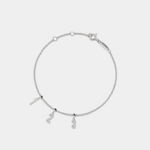 Custom Lucky Number Charm Bracelet