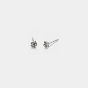 Tiny Small Rose Flower Cartilage Stud Earrings