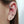 3 - Piece Colorful CZ Huggie Stud Earring Set - Perimade & Co.