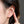 Classic Enamel Flower Butterfly Stud Earrings