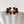 Dainty Four Petal Flower Enamel Stud Earrings