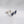 Blue Square Sapphire Cartilage Stud Earrings