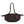 Pleated Leather Dual Knot Shoulder Handbag