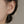 Dainty Textured Knot Chain Threader Earrings