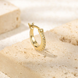 Dainty Multi-shaped Huggie Hoop Earrings